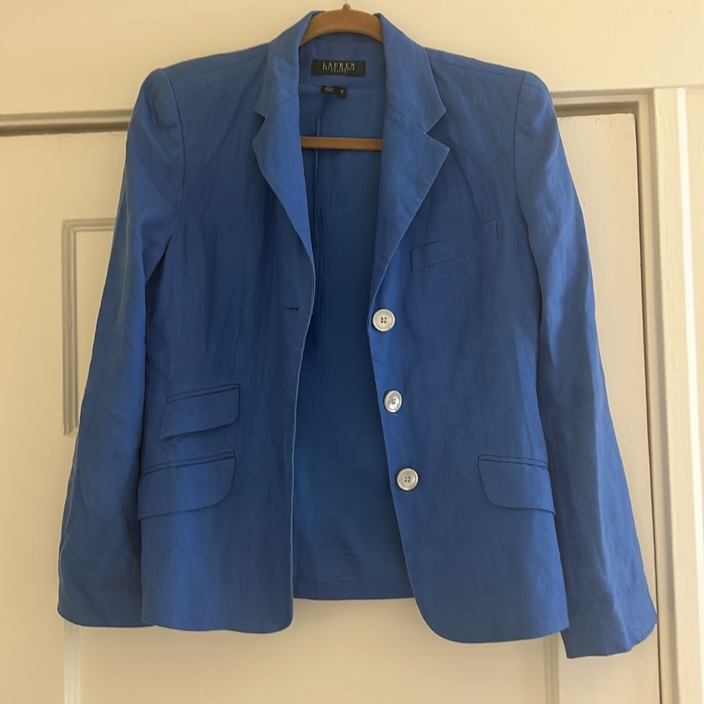 Linen Ralph Lauren summer blazer